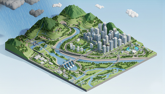 Figure 1. Integrated flood management system.