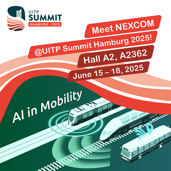 Discover the Future of Public Transport with NEXCOM at UITP Summit 2025