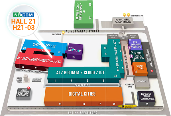 GITEX 2024 MAP